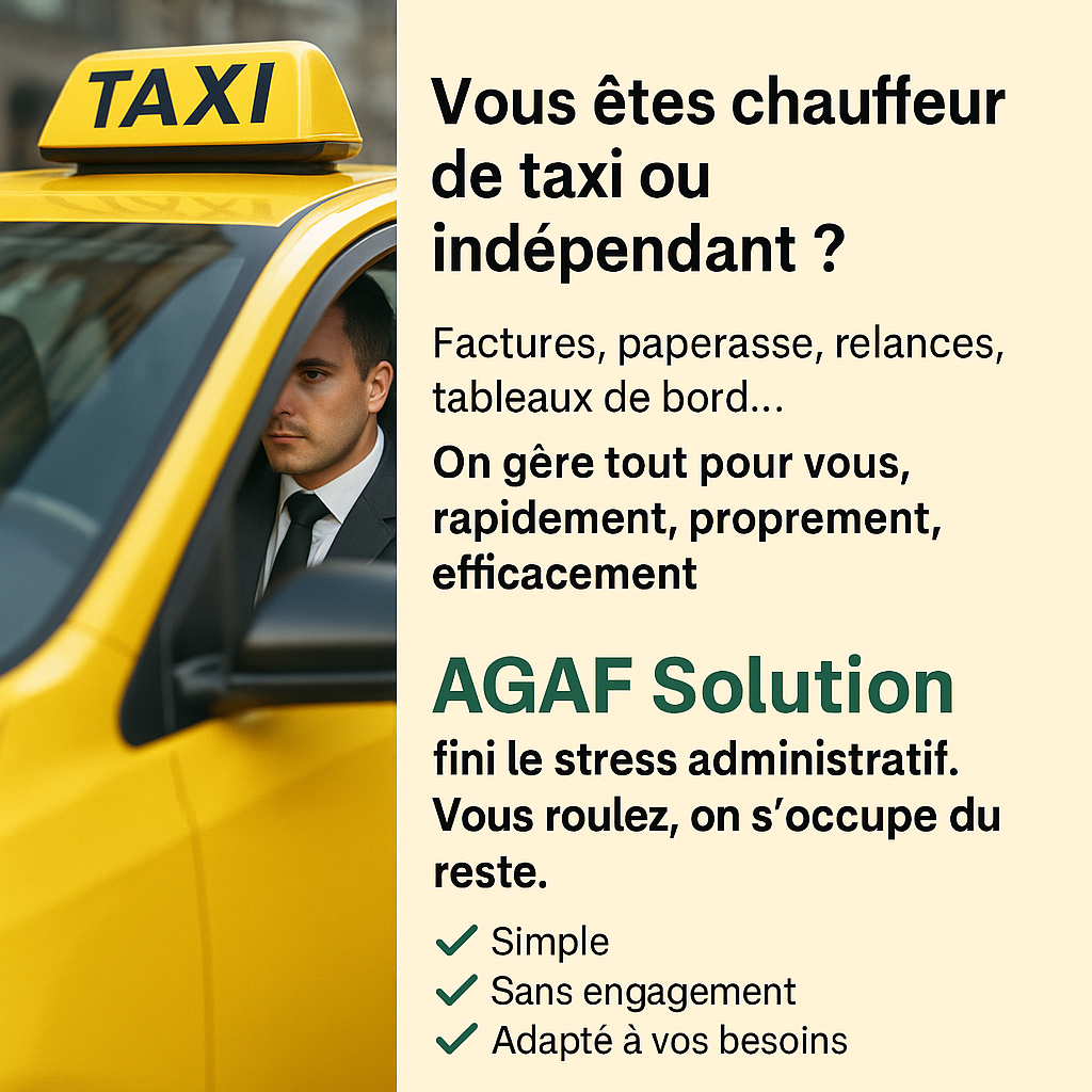 Solution agile pour chauffeurs indépendants